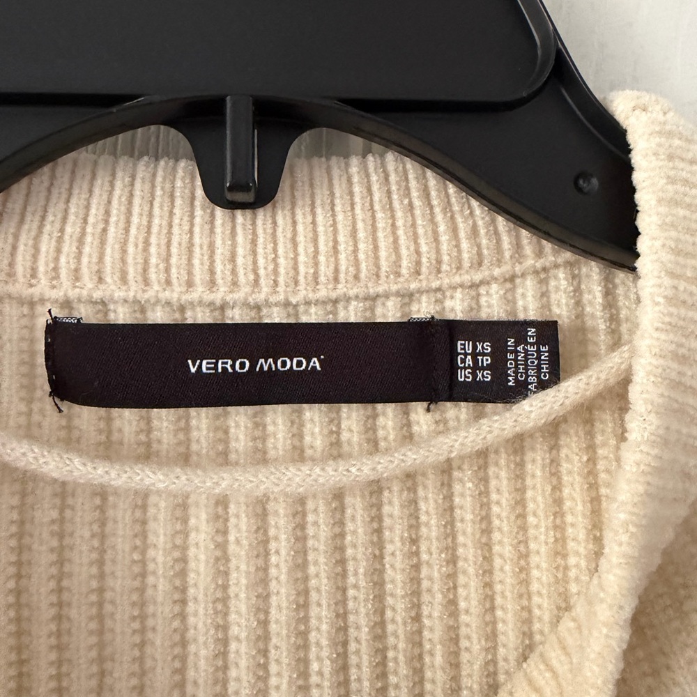 Vero Moda Multicolor Striped Ribbed Sweater - Picture 2 of 4